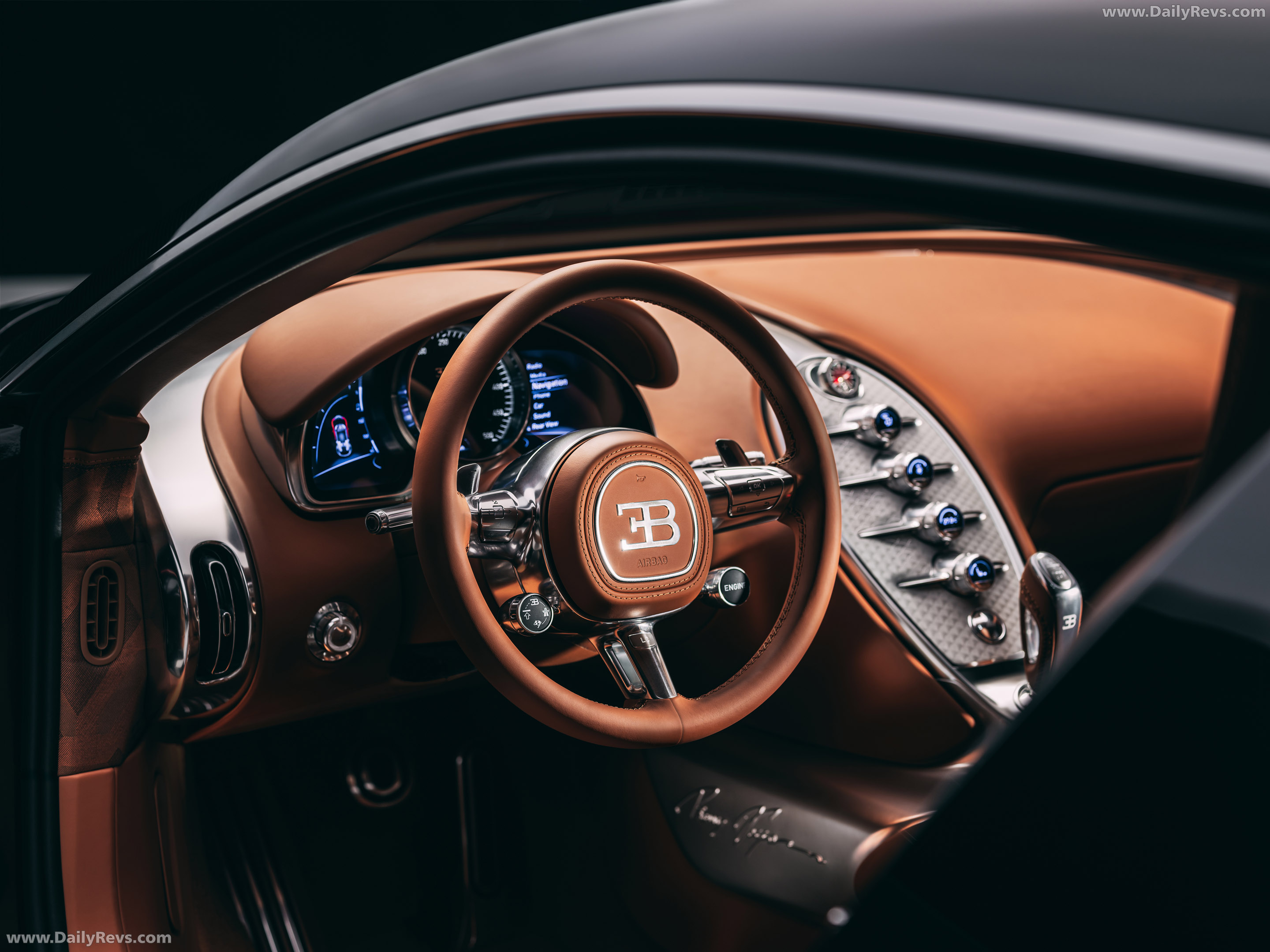 2026 Bugatti FKP Hommage Interior