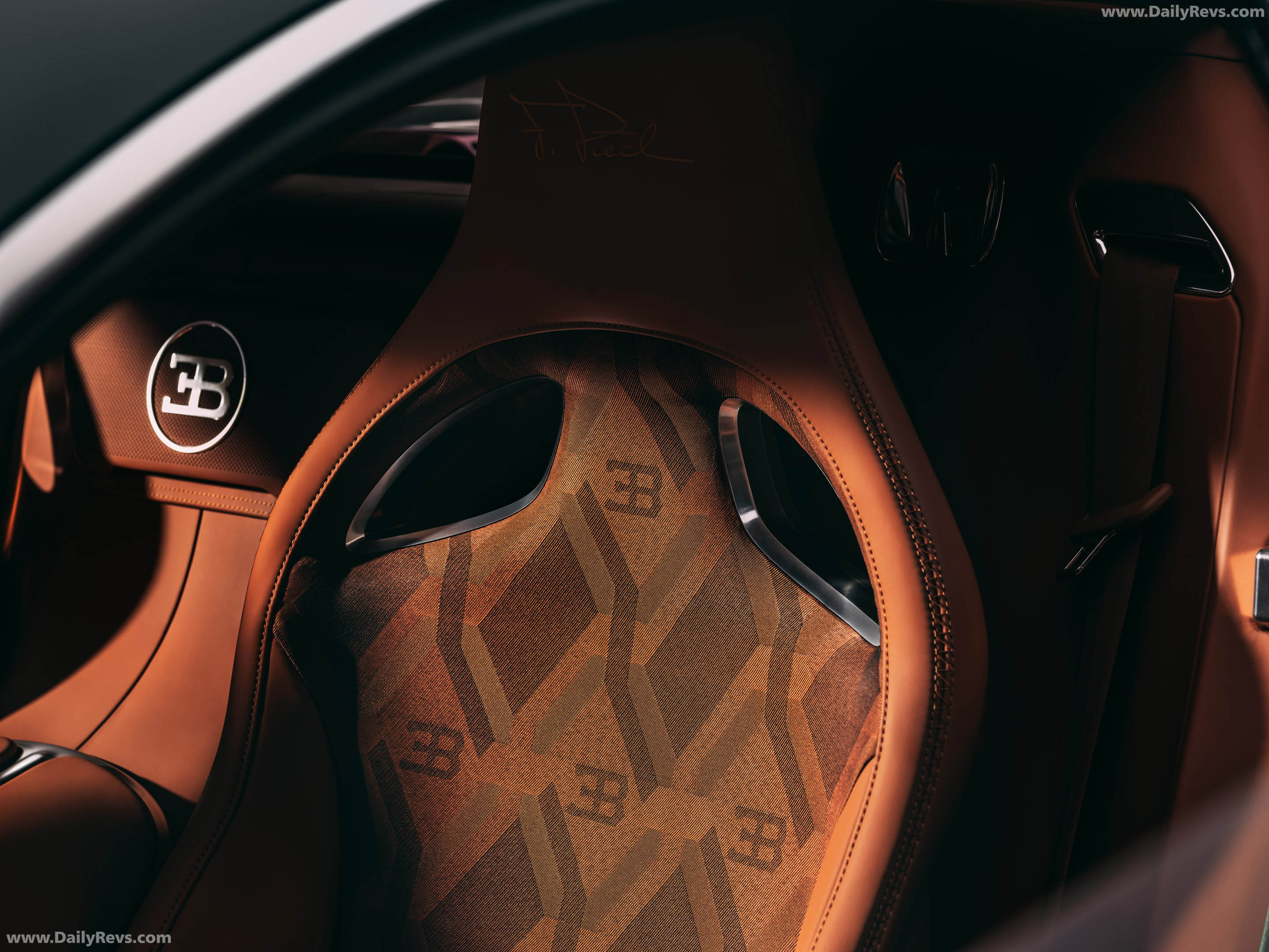 2026 Bugatti FKP Hommage Interior