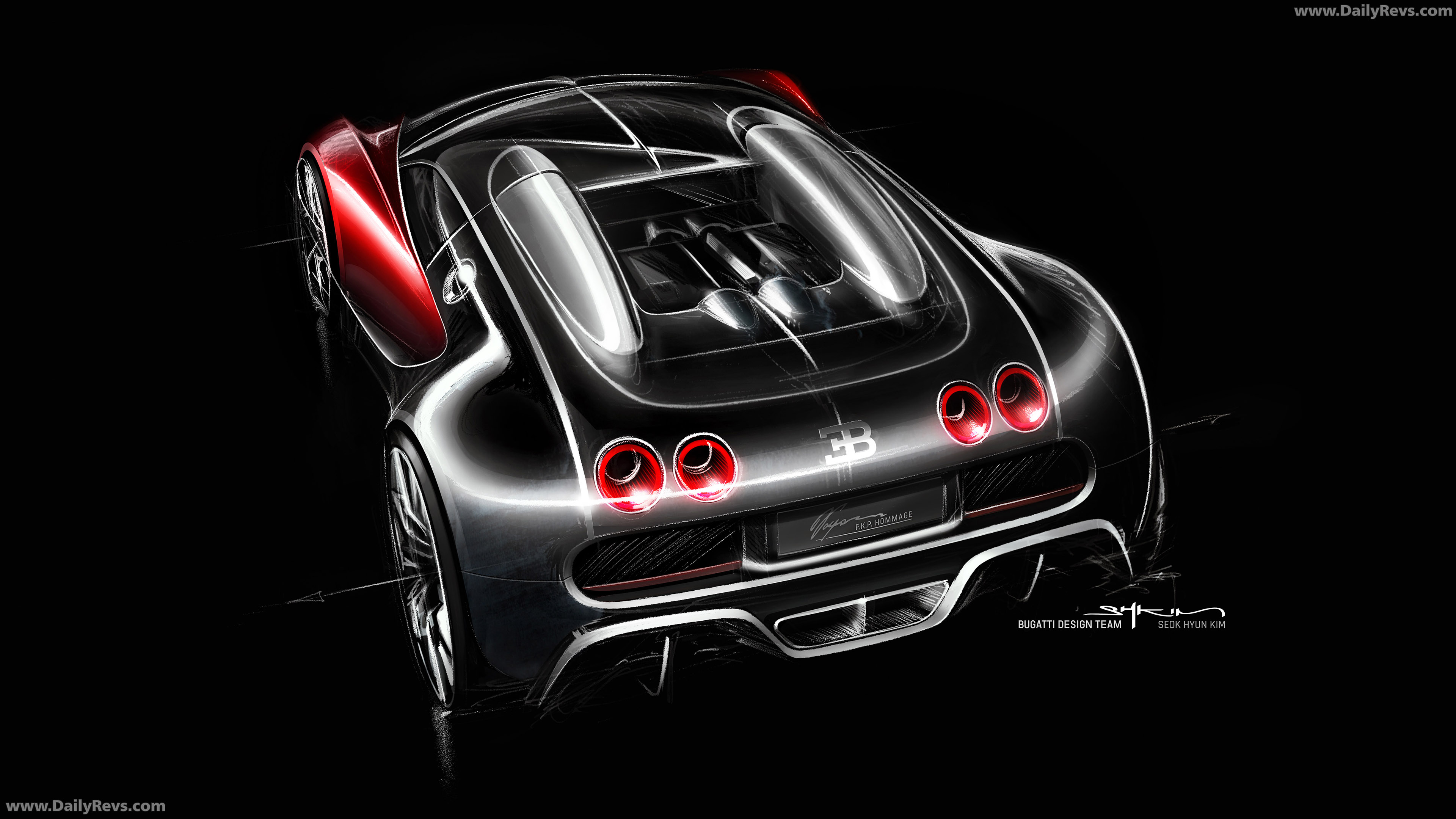 2026 Bugatti FKP Hommage Sketches