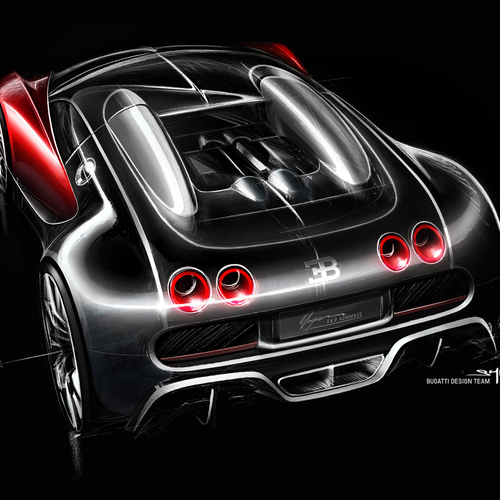 2026 Bugatti FKP Hommage Sketches
