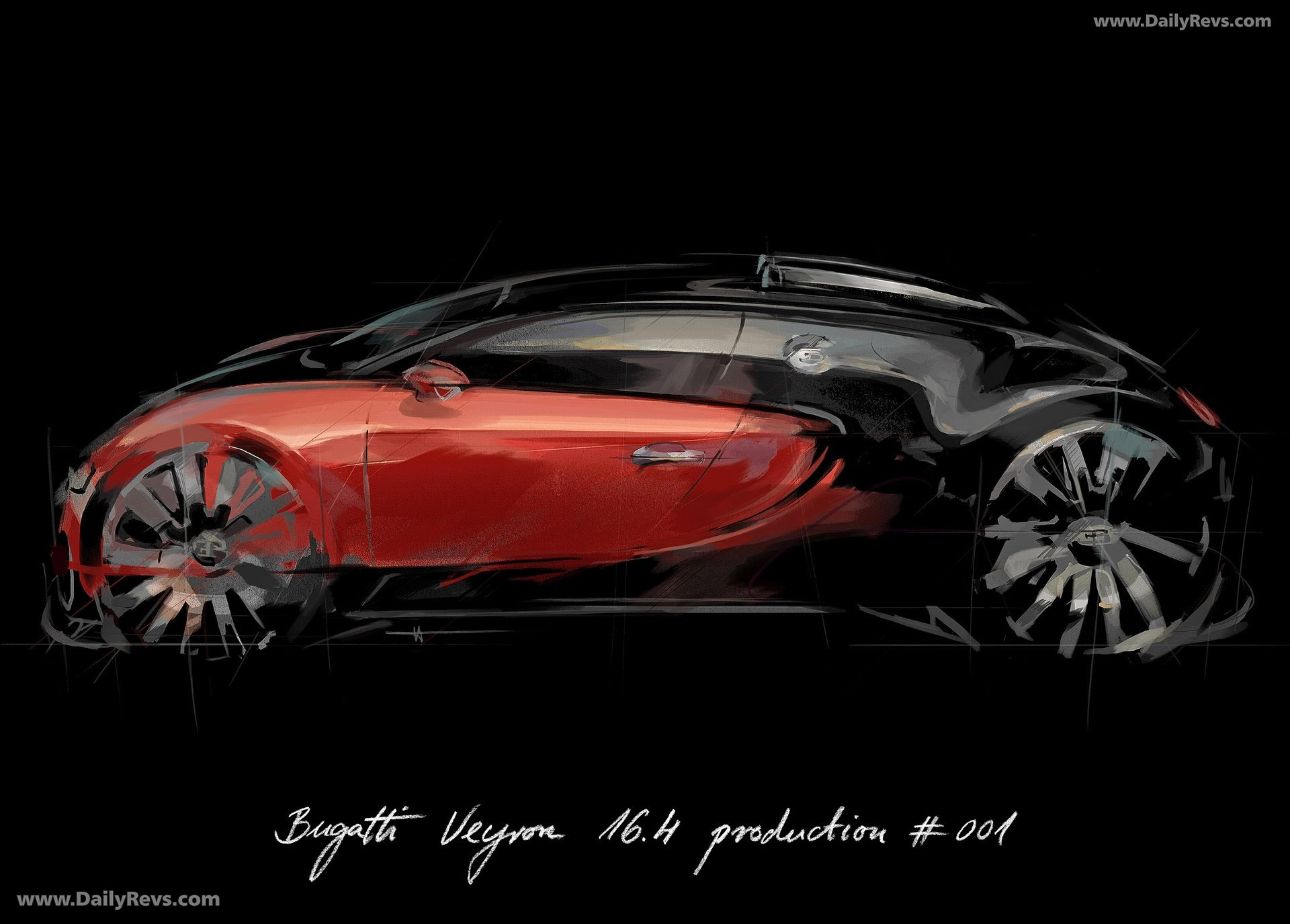 2015 Bugatti Veyron Grand Sport Vitesse La Finale Sketches