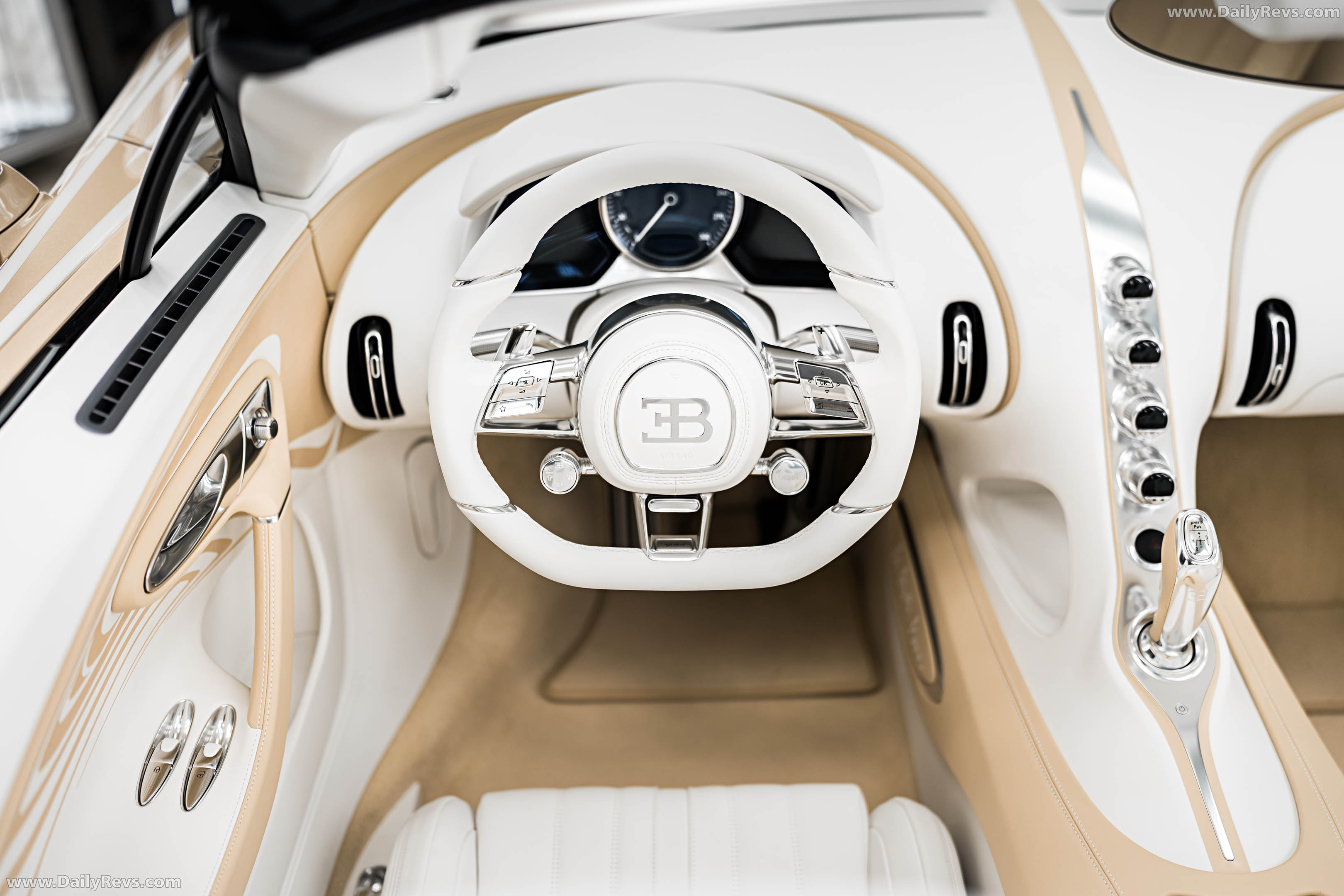 2026 Bugatti W16 Mistral La Perle Rare Interior