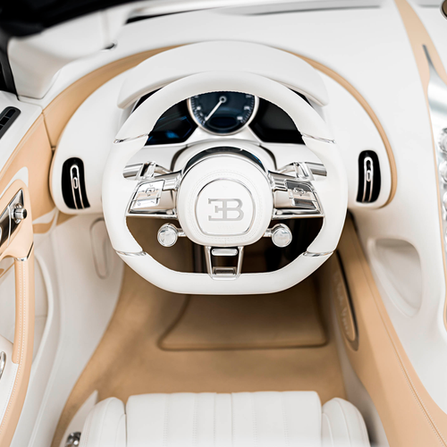 2026 Bugatti W16 Mistral La Perle Rare Interior
