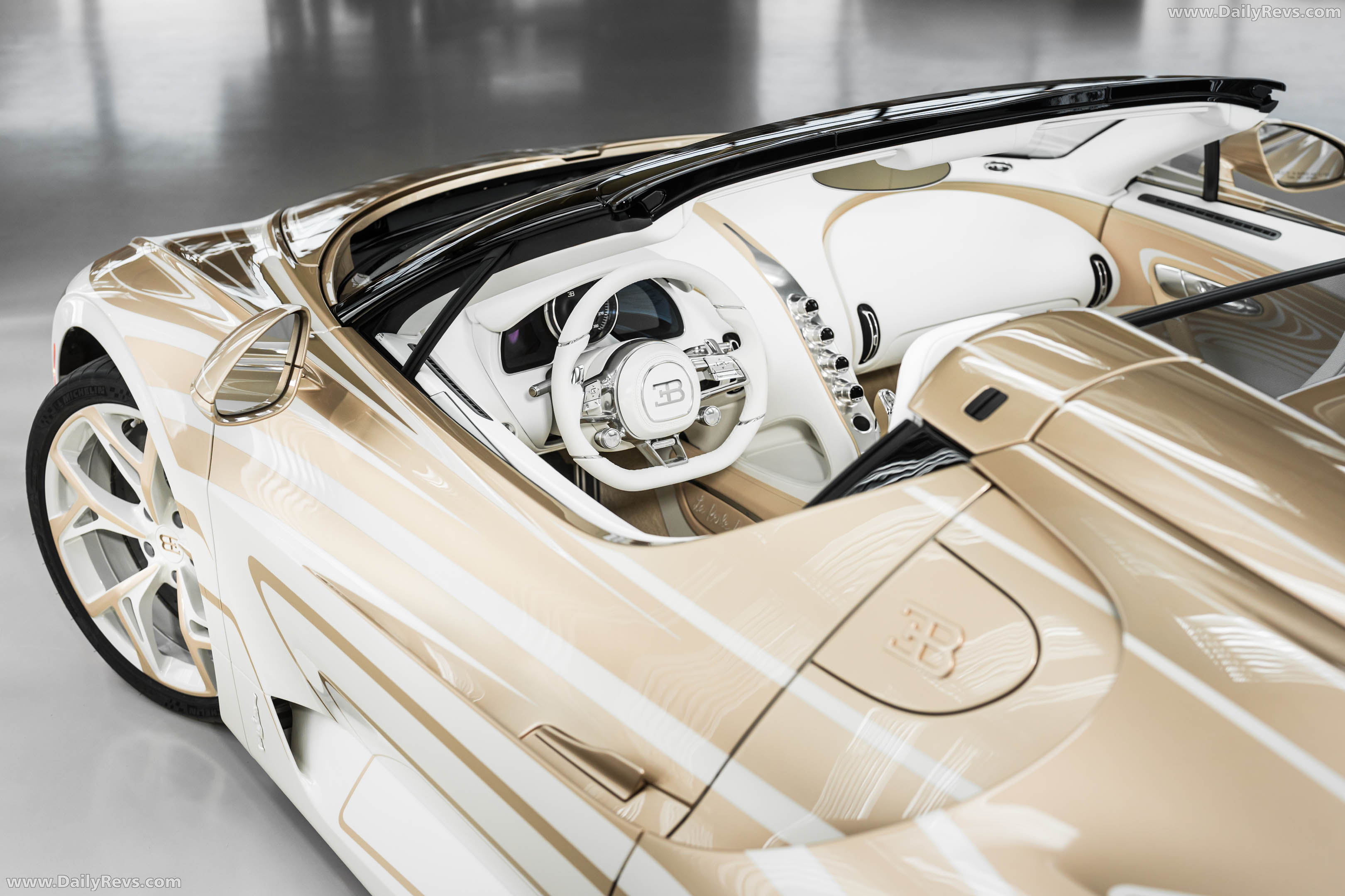 2026 Bugatti W16 Mistral La Perle Rare Interior