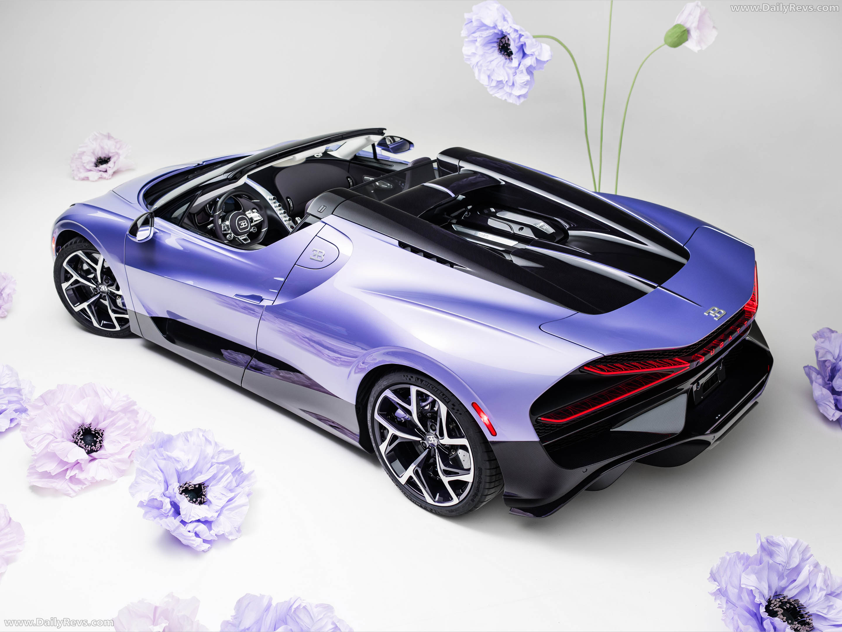 2026 Bugatti W16 Mistral Caroline Rear View