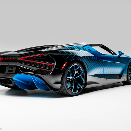 2026 Bugatti W16 Mistral Fly Bug Rear View