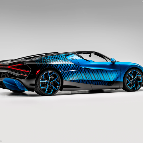 2026 Bugatti W16 Mistral Fly Bug Rear View