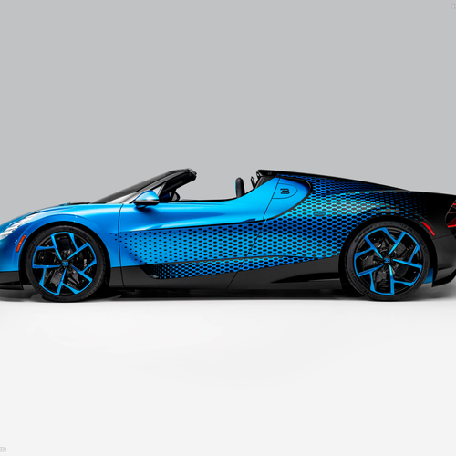 2026 Bugatti W16 Mistral Fly Bug Side View