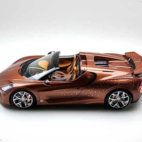 2026 Bugatti W16 Mistral Le Retour du Jeune Prince Top View