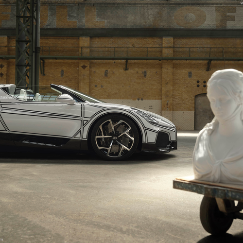 2026 Bugatti W16 Mistral Blanc Eternel Exterior