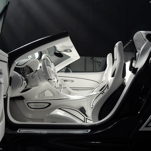 2026 Bugatti W16 Mistral Blanc Eternel Interior
