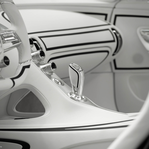 2026 Bugatti W16 Mistral Blanc Eternel Interior