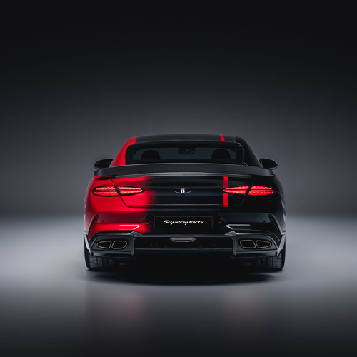 2027 Bugatti Supersports by Mulliner Rear View