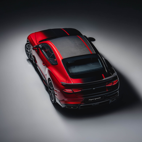 2027 Bugatti Supersports by Mulliner Top View