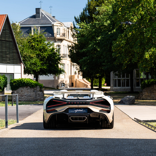 2026 Bugatti W16 Mistral The Last Of Its Kind Rear View