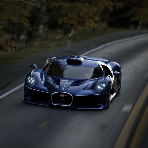 2027 Bugatti Destrier Front View