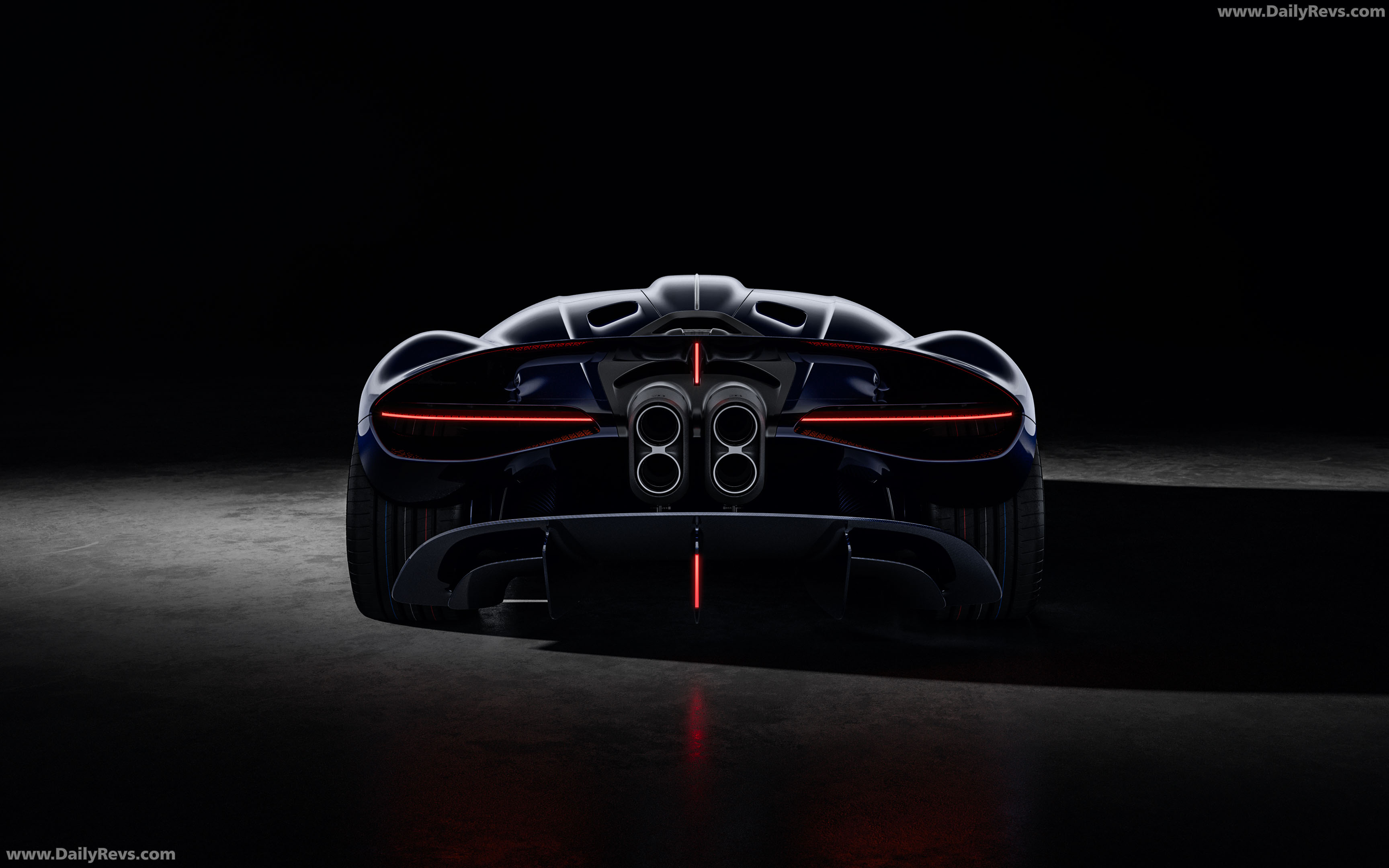 2027 Bugatti Destrier Rear View