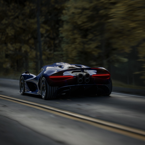 2027 Bugatti Destrier Rear View