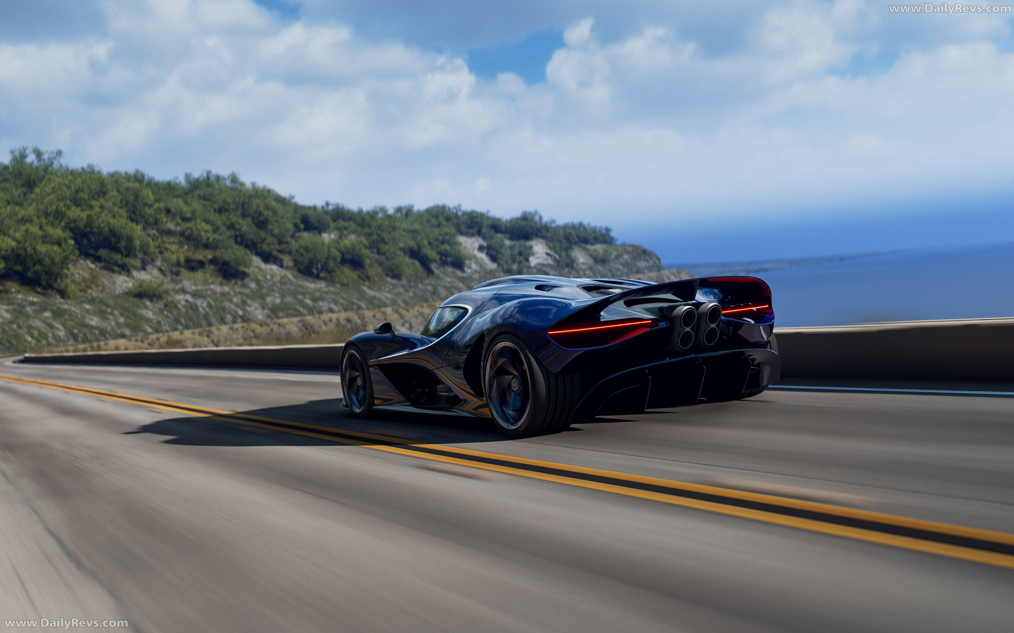 2027 Bugatti Destrier Rear View