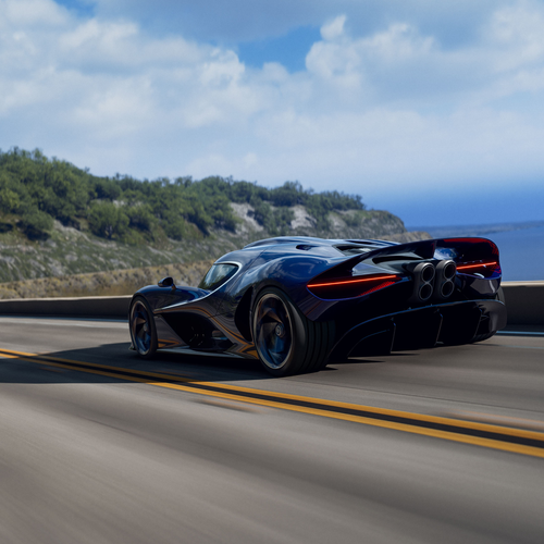 2027 Bugatti Destrier Rear View