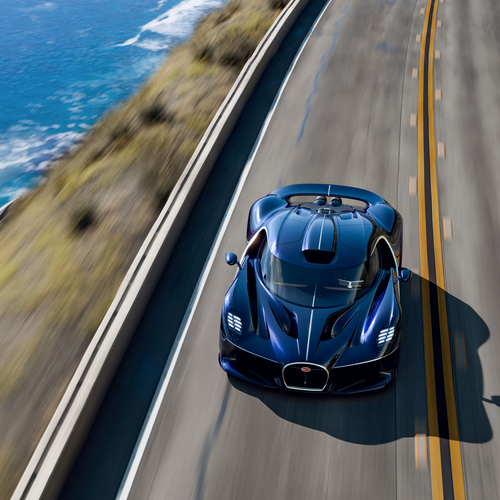 2027 Bugatti Destrier Top View