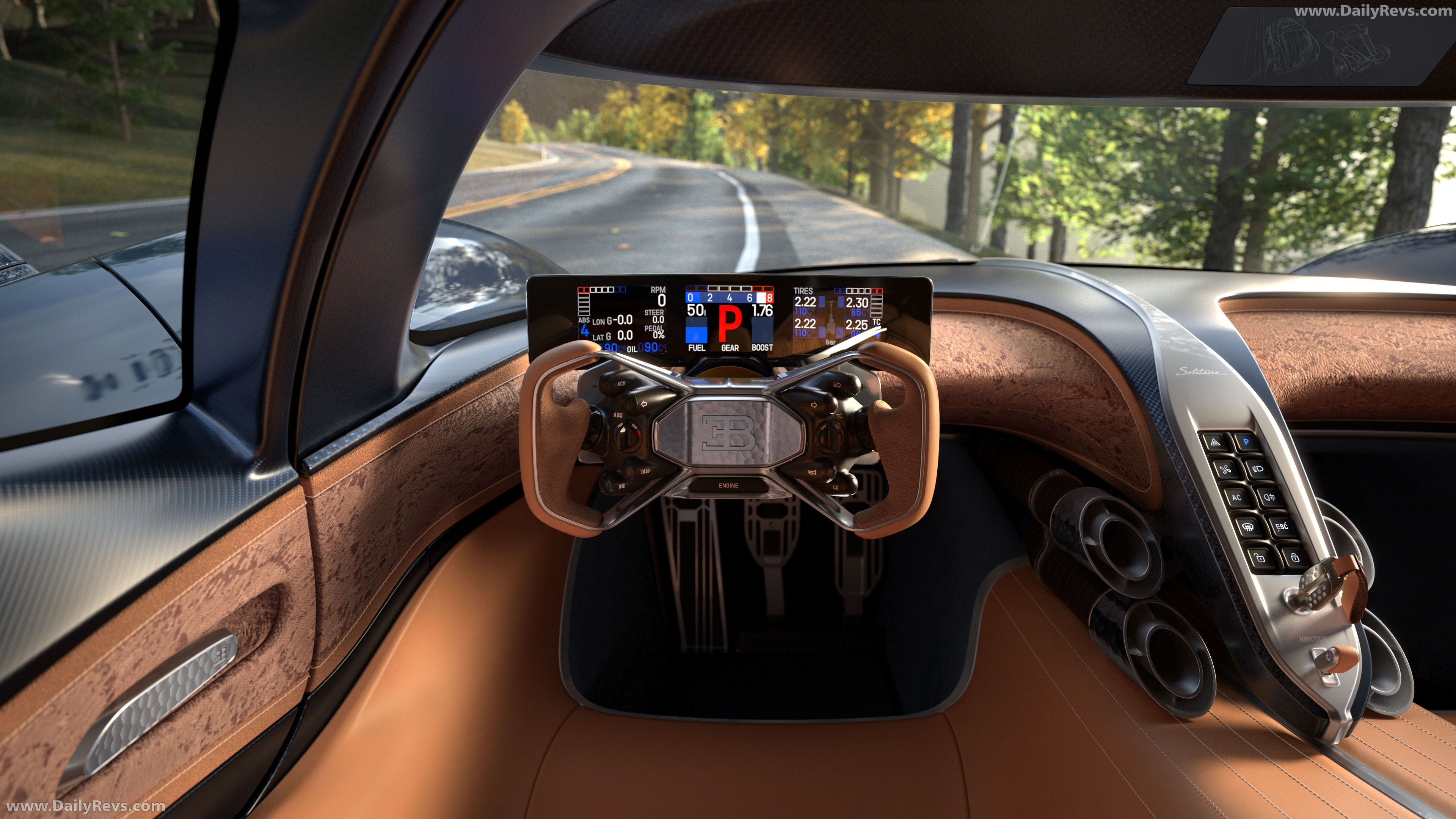 2027 Bugatti Destrier Interior
