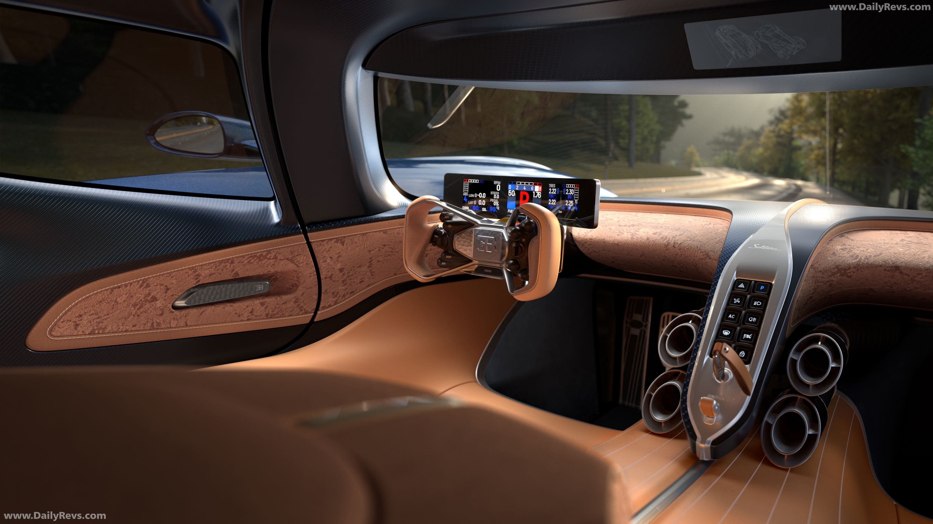 2027 Bugatti Destrier Interior