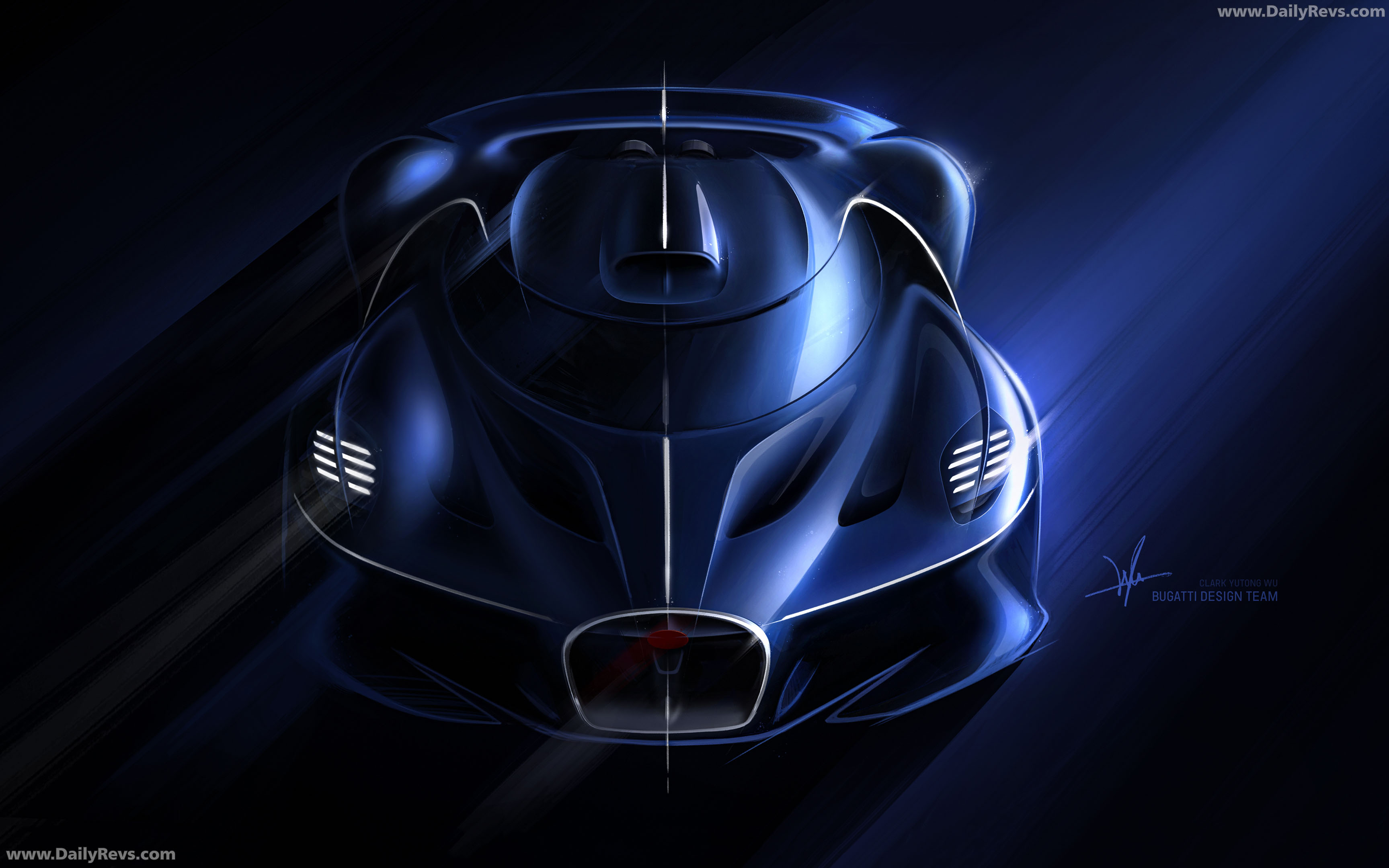 2027 Bugatti Destrier Sketches