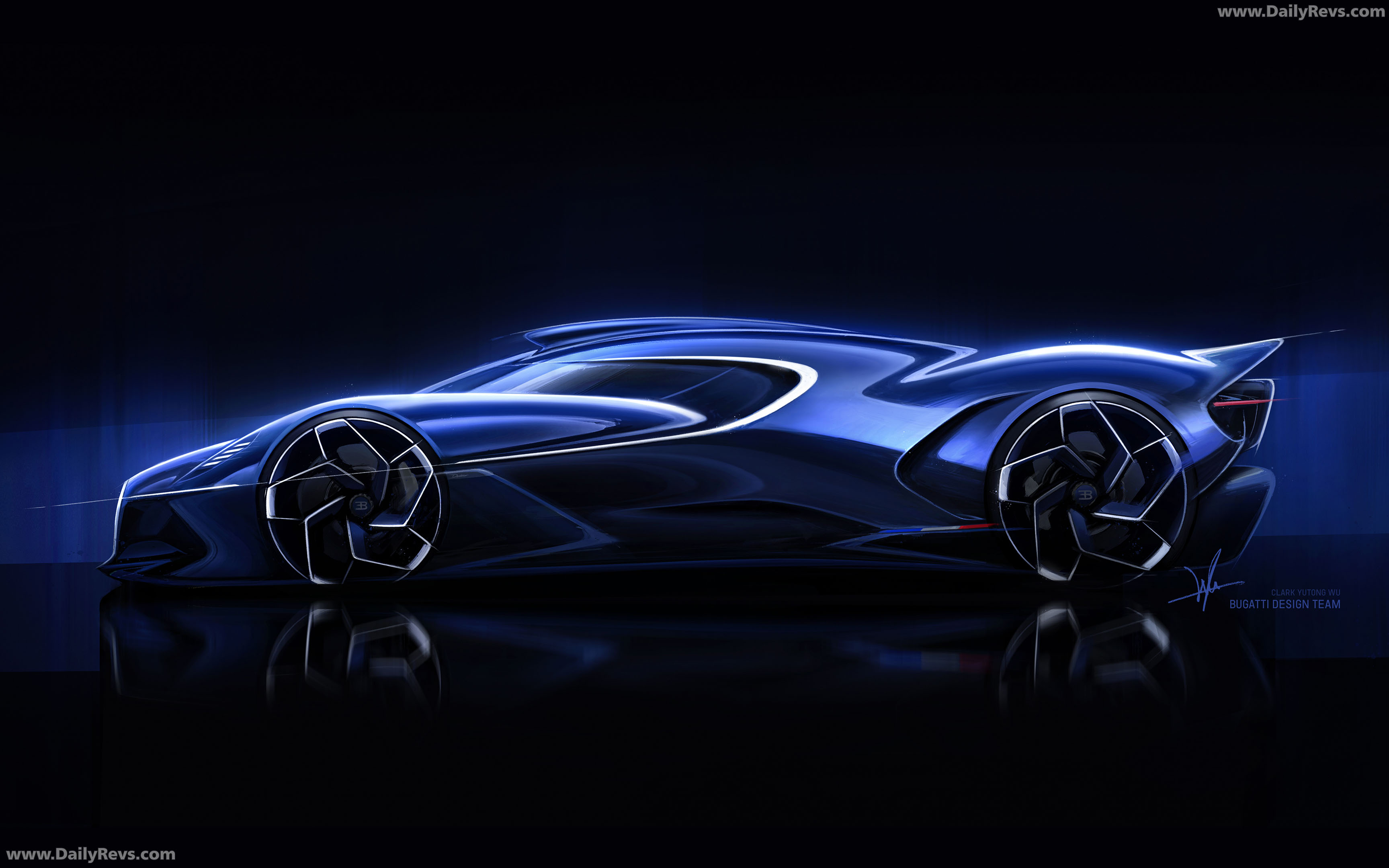 2027 Bugatti Destrier Sketches