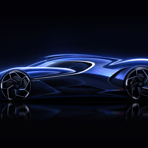2027 Bugatti Destrier Sketches