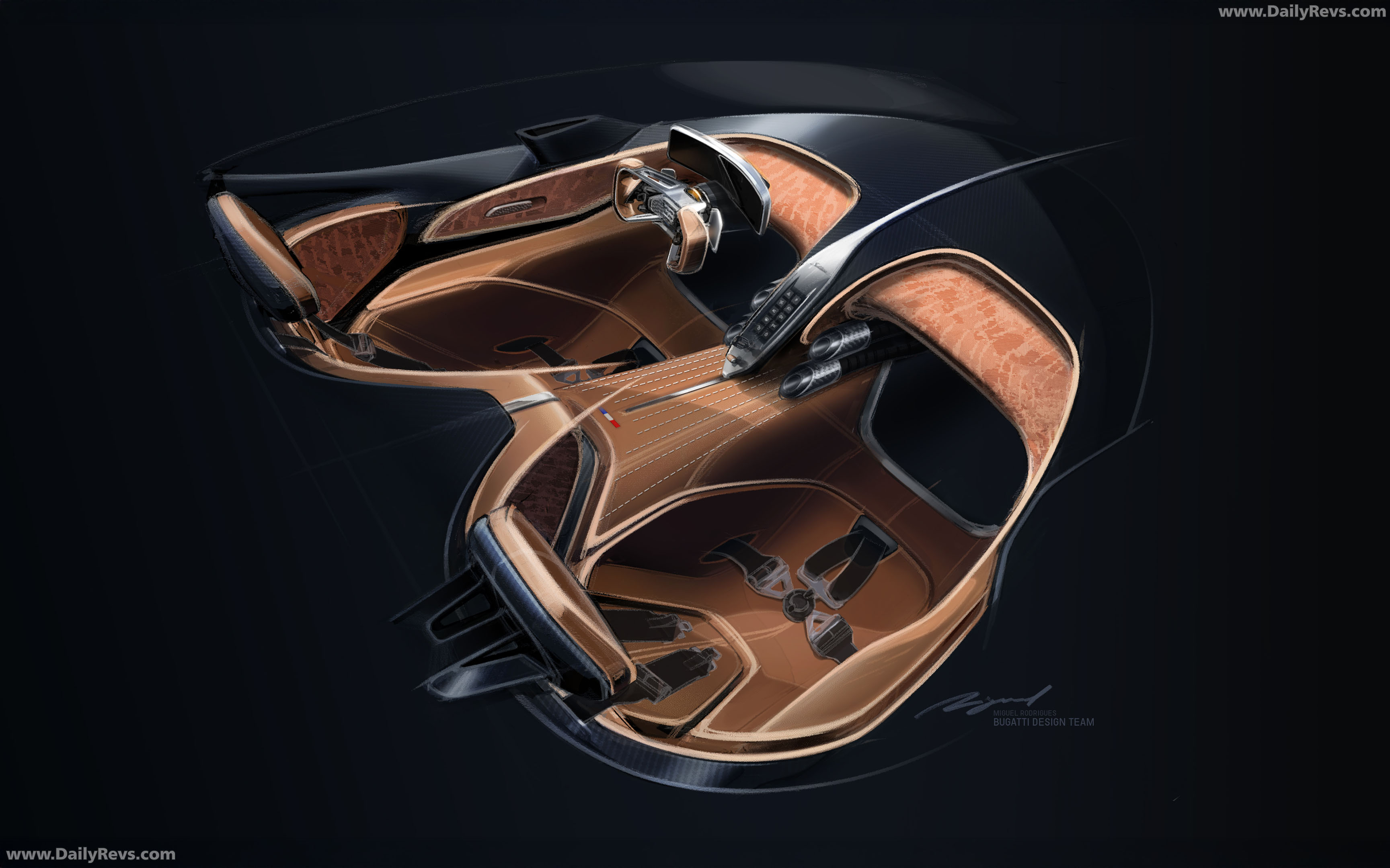 2027 Bugatti Destrier Sketches