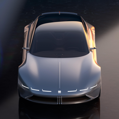 2025 Buick Electra Orbit Concept Top View