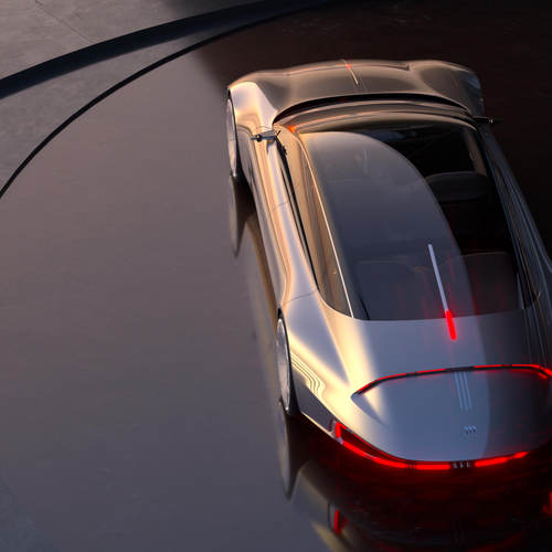 2025 Buick Electra Orbit Concept Top View