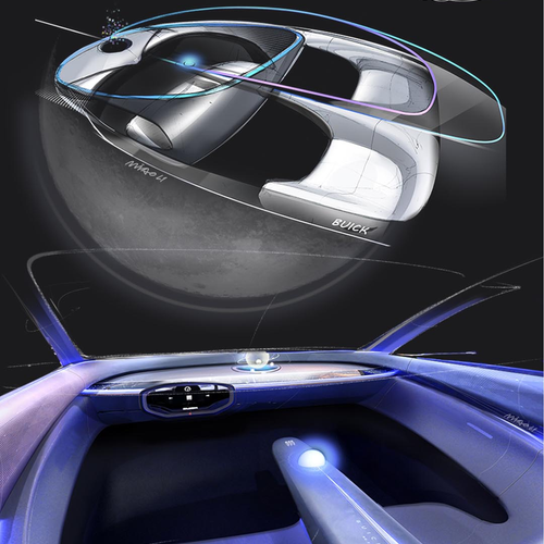 2025 Buick Electra Orbit Concept Sketches