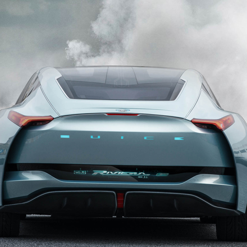 2013 Buick Riviera Concept Rear View