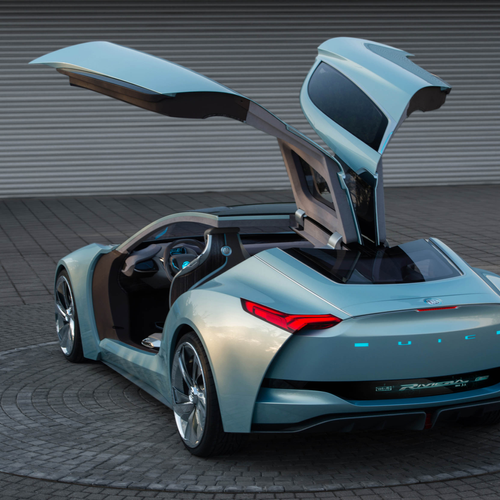 2013 Buick Riviera Concept Rear View