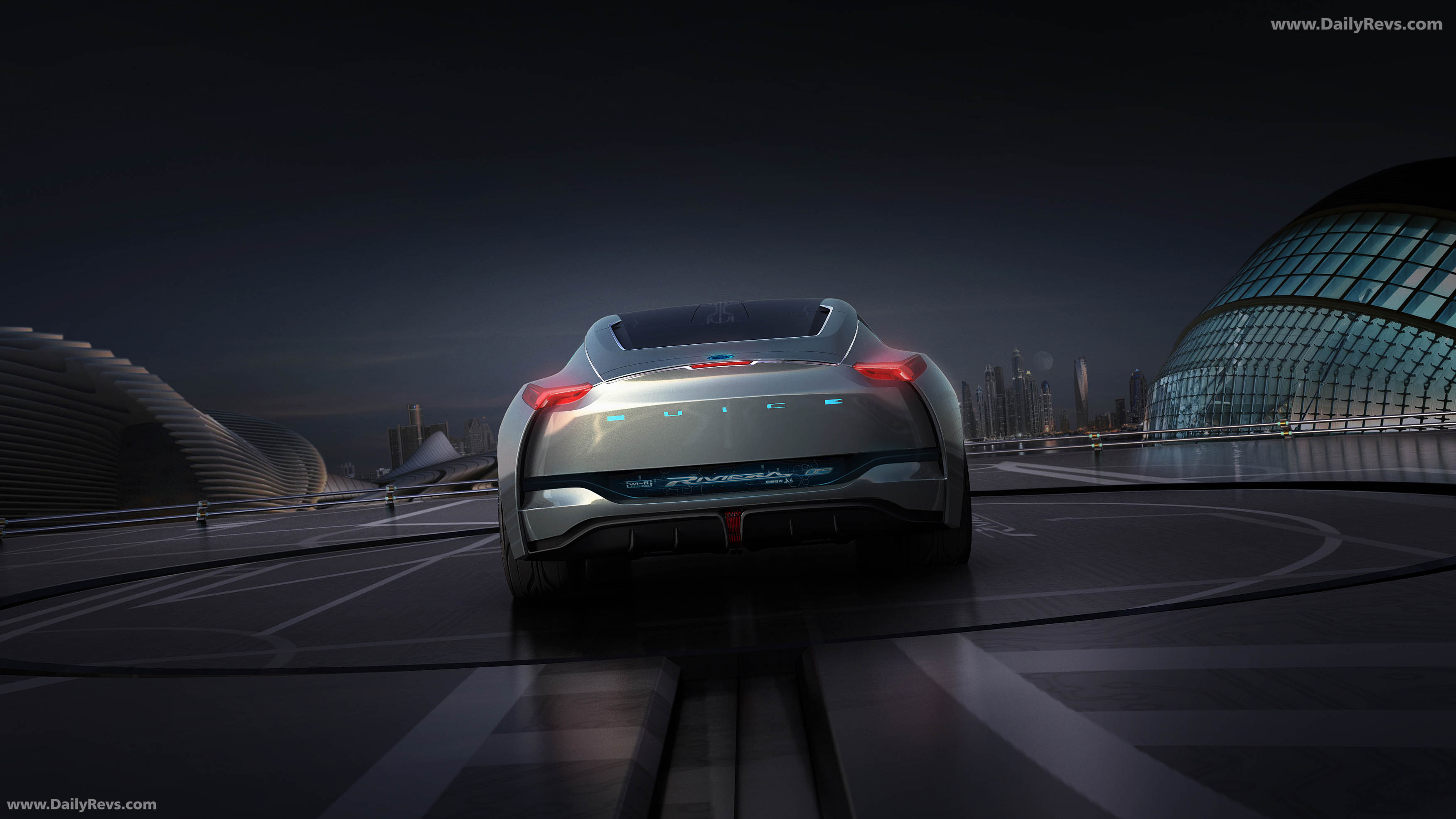 2013 Buick Riviera Concept Rear View
