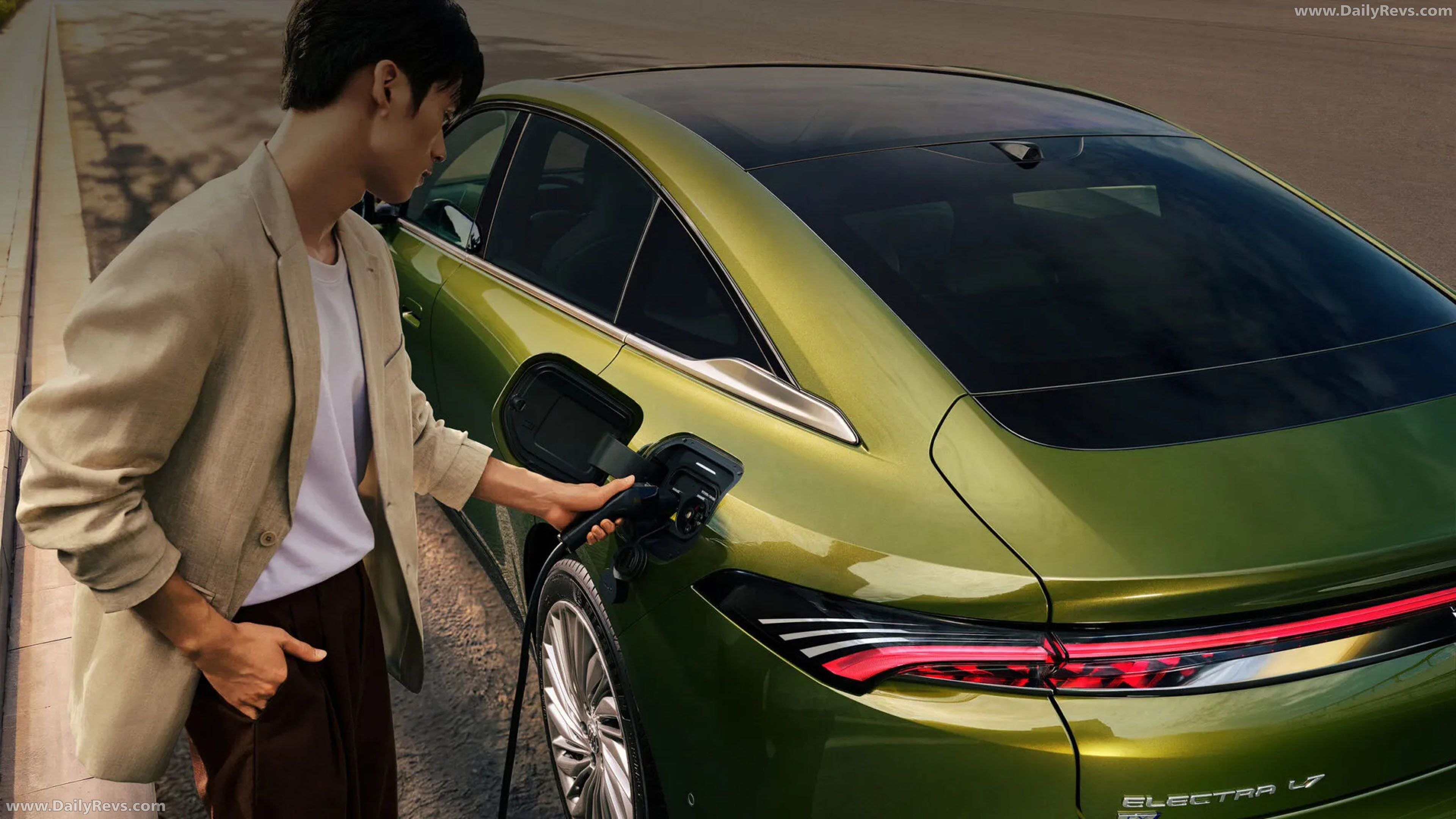 2027 Buick Electra L7 Sedan Rear View