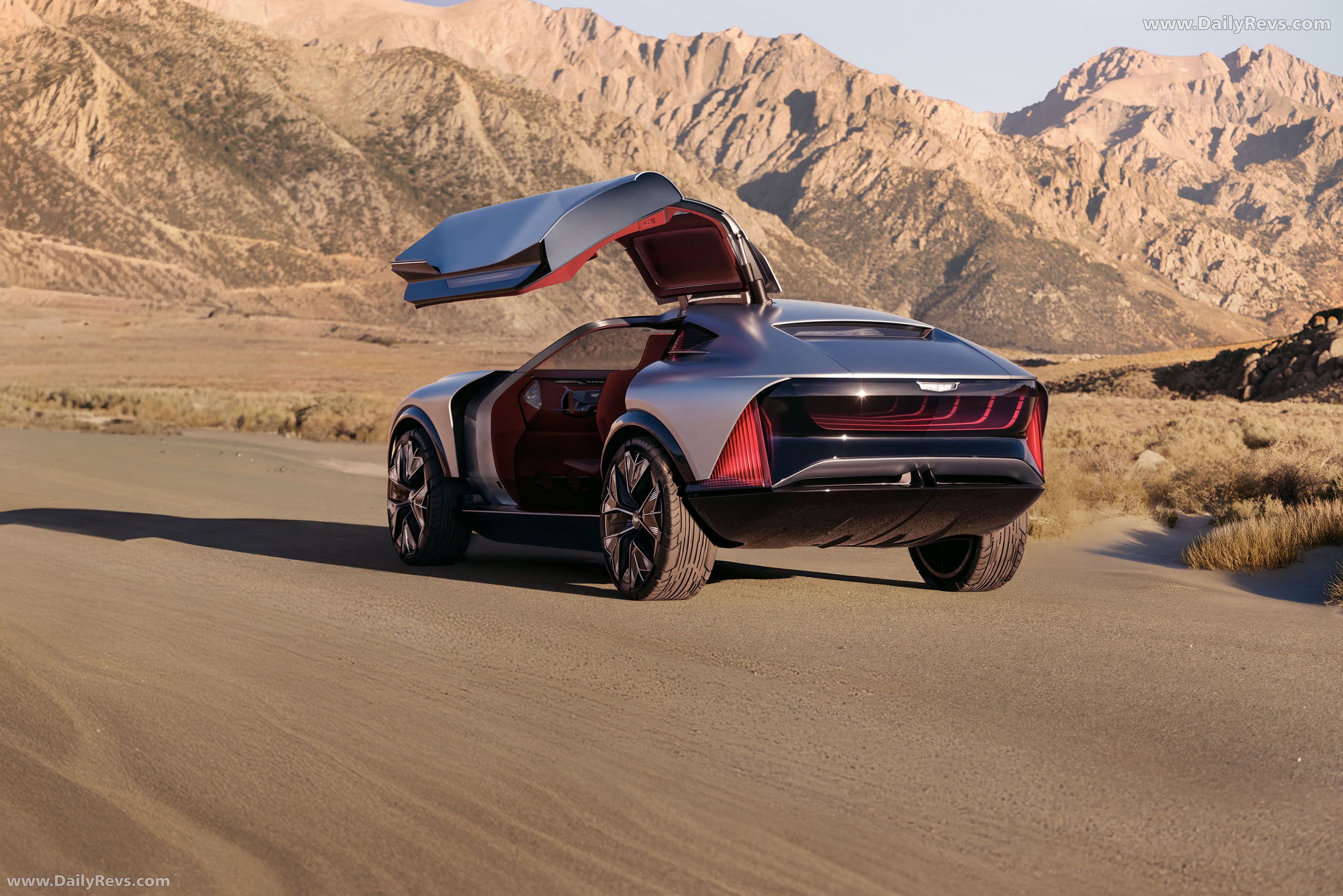 2025 Cadillac Elevated Velocity Concept Rear View
