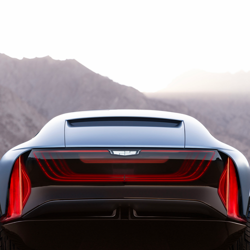2025 Cadillac Elevated Velocity Concept Rear View