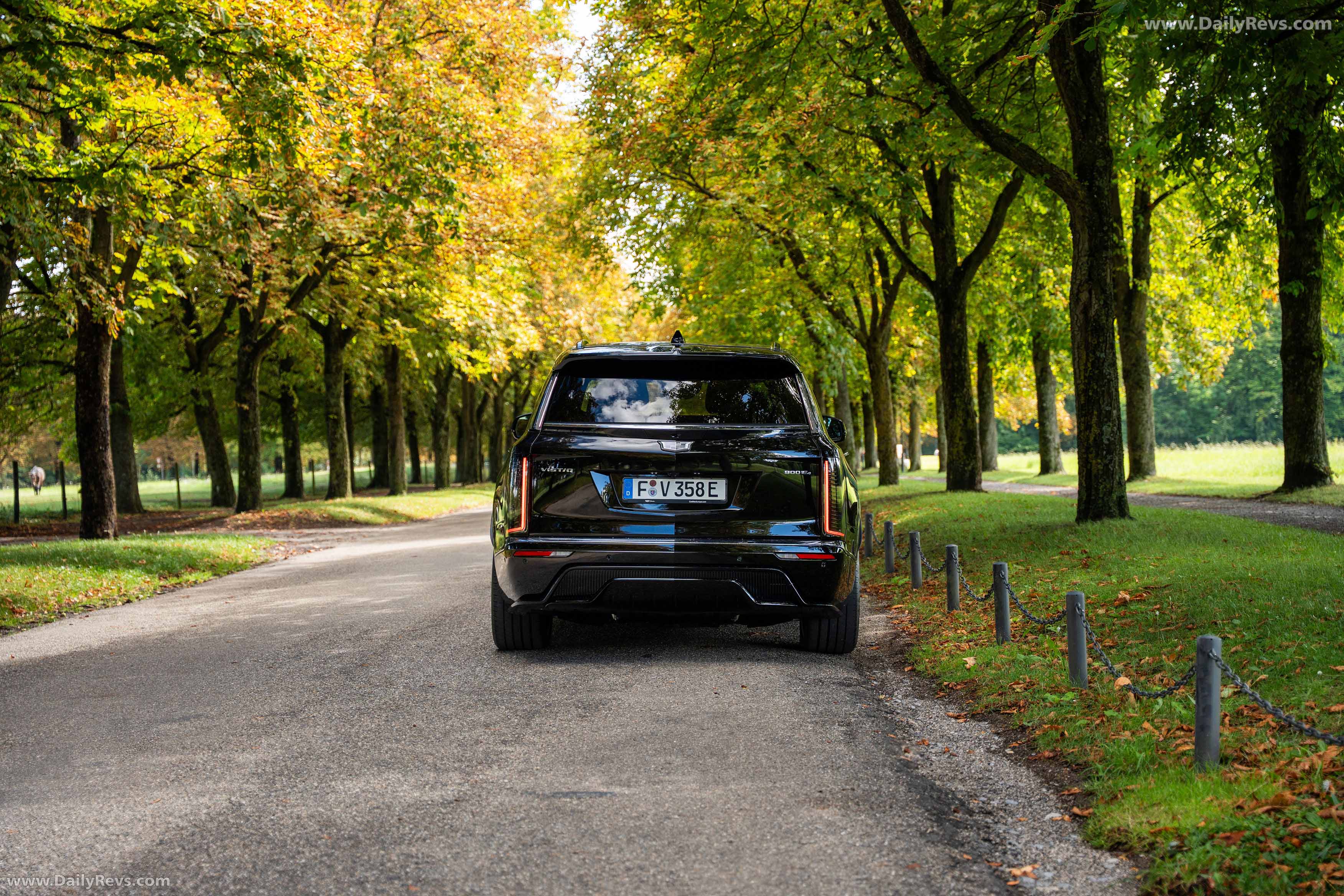 2026 Cadillac VISTIQ European Version Rear View