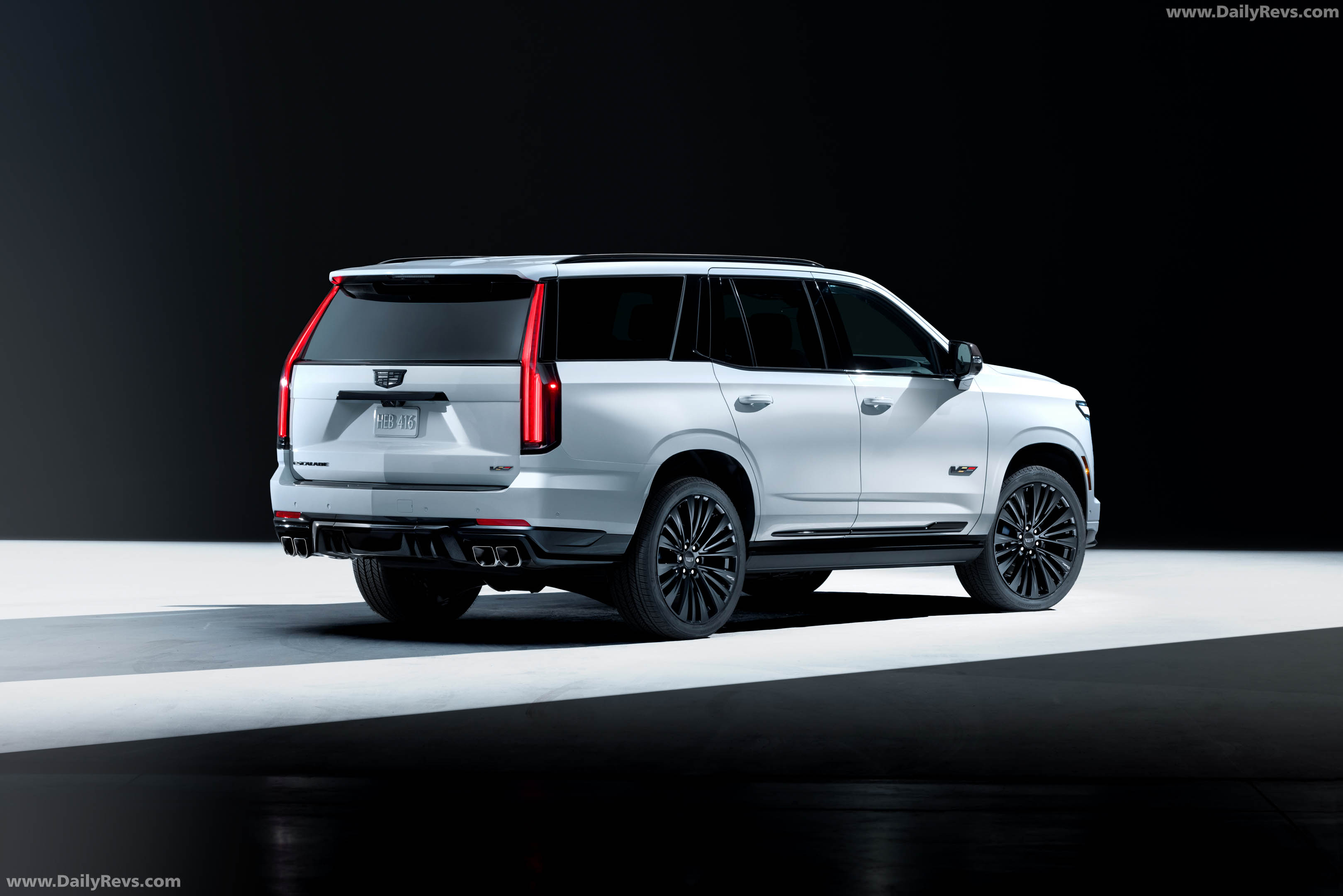 2027 Cadillac Escalade-V 125th Anniversary Collector Series Rear View