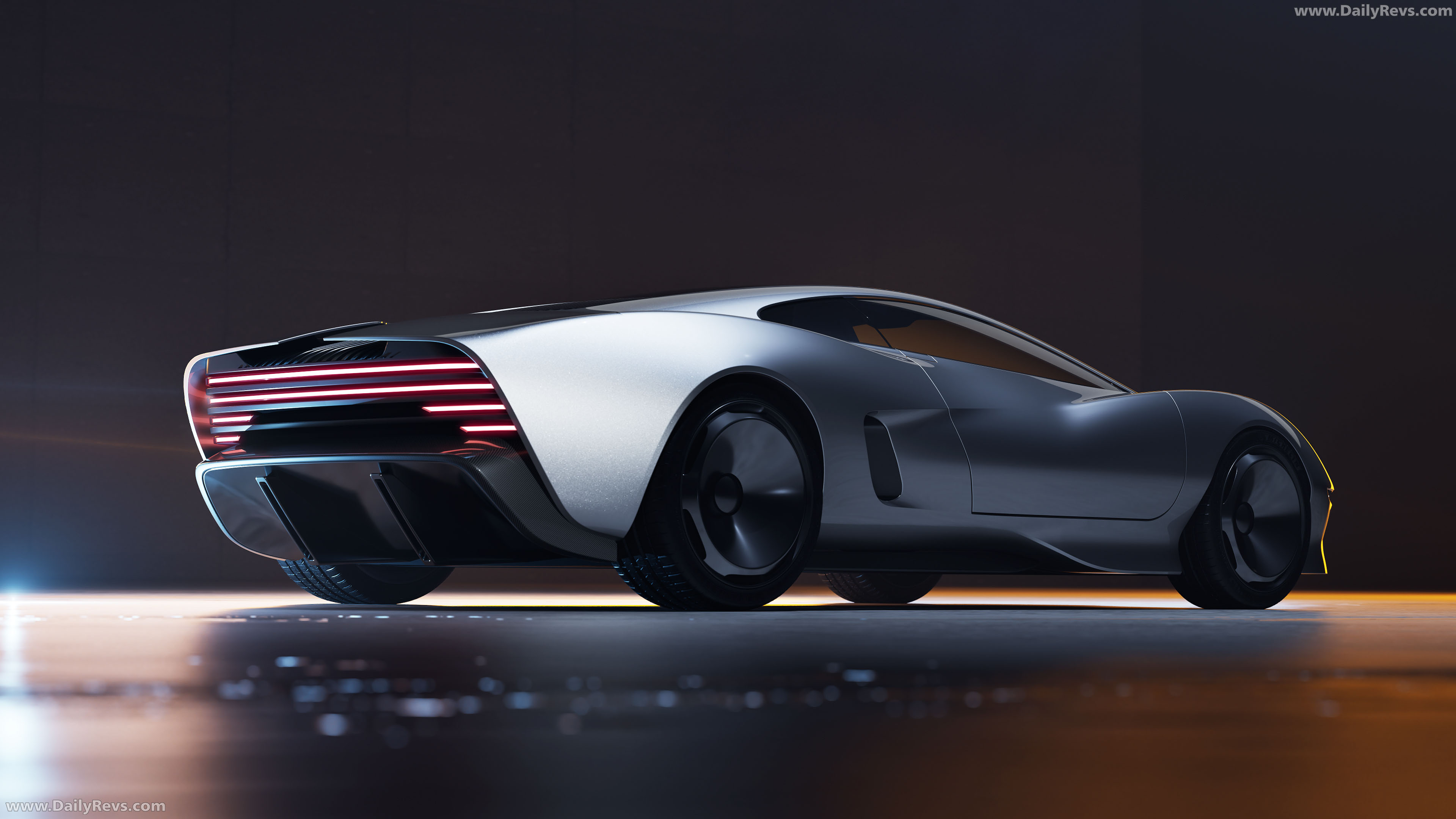2026 Callum XJ220 Project Rear View