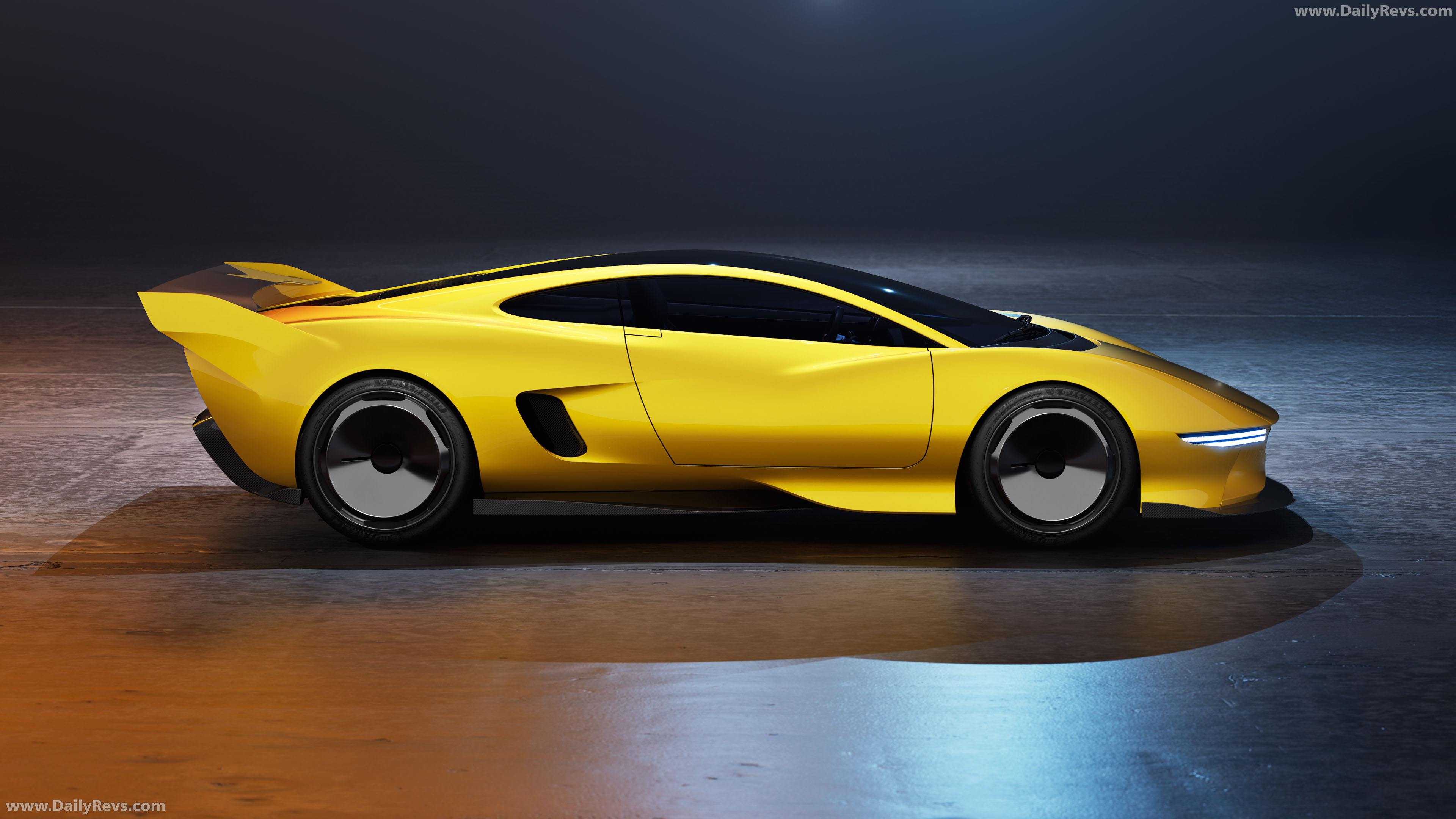 2026 Callum XJ220 GT1 Project Side View