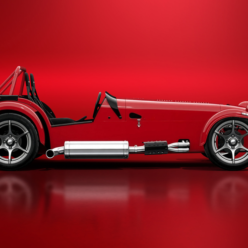 2026 Caterham Seven Poppy Red Side View