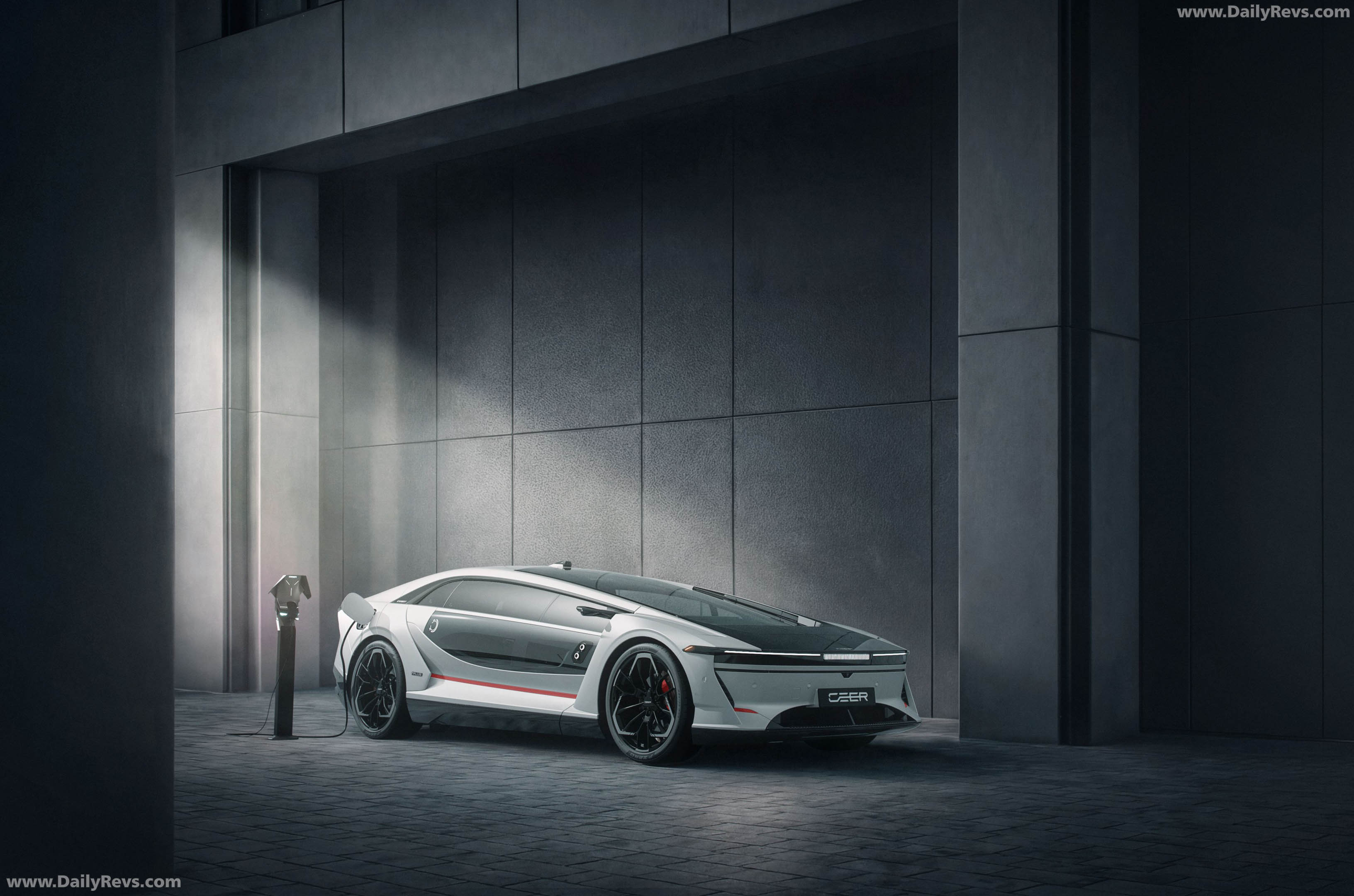 2027 Ceer Exobot Sedan Front View