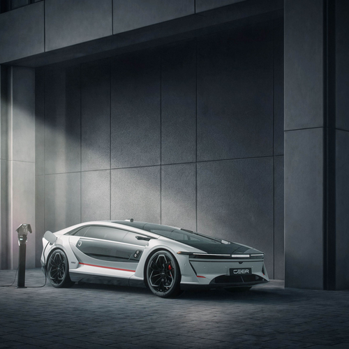 2027 Ceer Exobot Sedan Front View