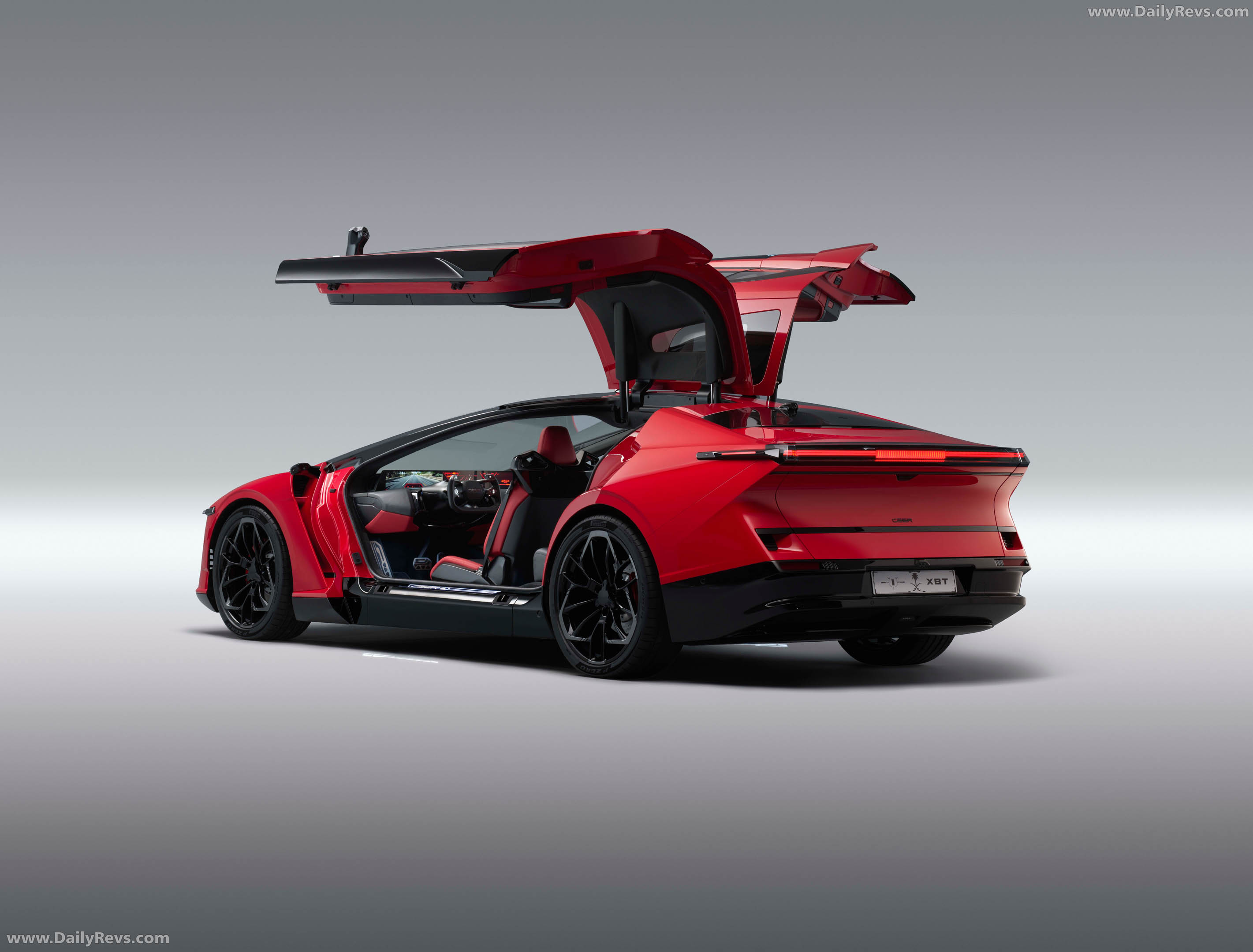 2027 Ceer Exobot Sedan Rear View