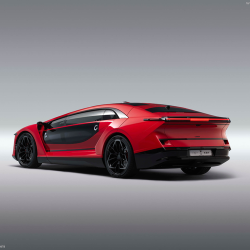 2027 Ceer Exobot Sedan Rear View