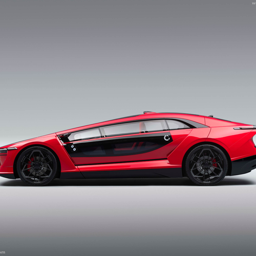 2027 Ceer Exobot Sedan Side View